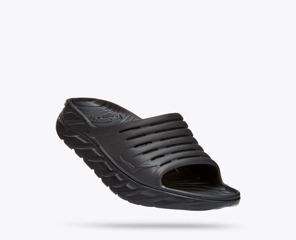 Unisex HOKA ORA Recovery Slide - 1134527-BLK 4 Unisex HOKA ORA Recovery Slide - 1134527-BLK - Image 4