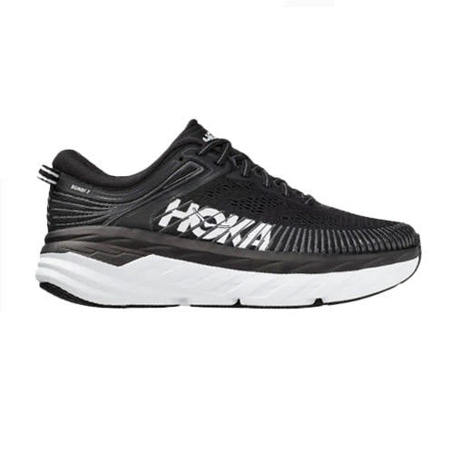 Women's HOKA Bondi 7 (Wide - D) - 1110531-BWHT 1 Women's HOKA Bondi 7 (Wide - D) - 1110531-BWHT
