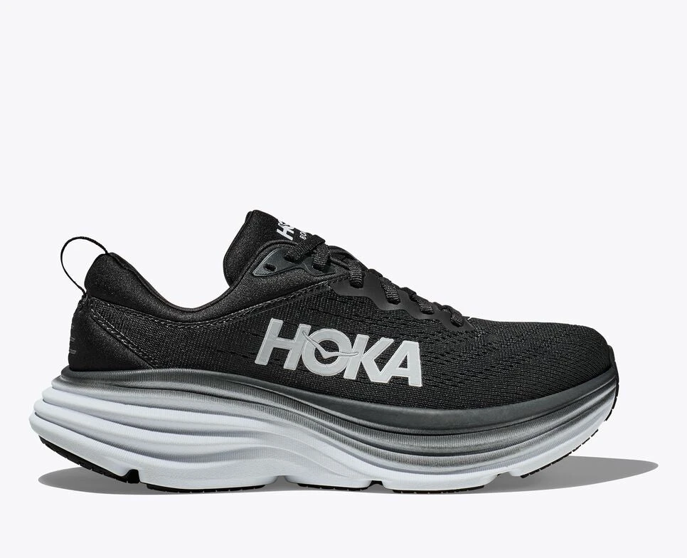 Women's HOKA Bondi 8 - 1127952-BWHT 1 Women's HOKA Bondi 8 - 1127952-BWHT