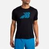 Men's Brooks Distance Graphic Short Sleeve 211320-043 -Nike Shop 211320 043 MF Distance Graphic Short Sleeve