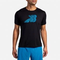 Men's Brooks Distance Graphic Short Sleeve 211320-043