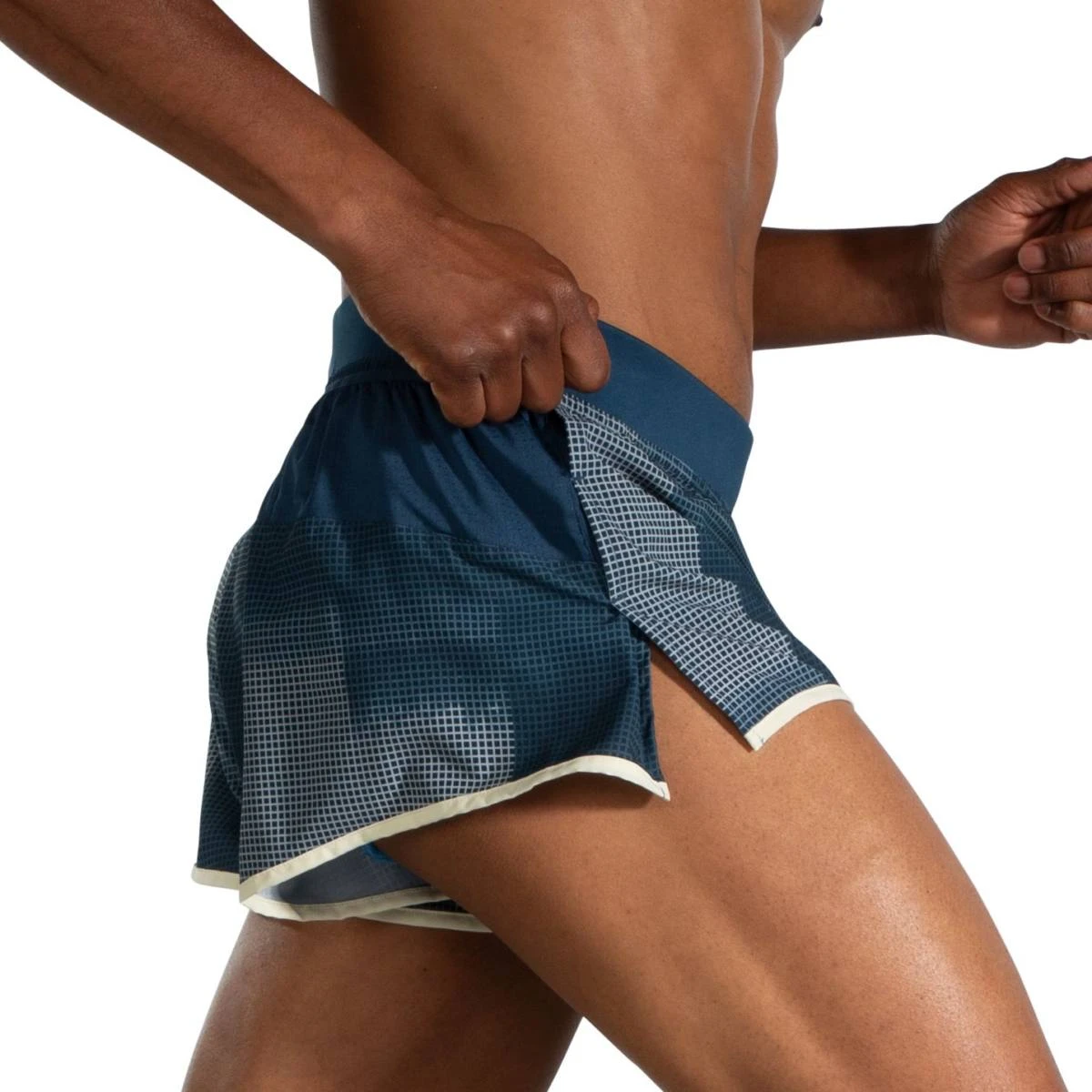 Men's Brooks Sherpa 3" Split Shorts - 211329-406 3 Men's Brooks Sherpa 3" Split Shorts - 211329-406 - Image 3