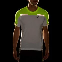 Men's Brooks Carbonite Short Sleeve Run Visible Collection 211355-052 -Nike Shop 211355 052 D1 Carbonite Short Sleeve