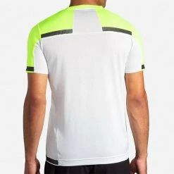 Men's Brooks Carbonite Short Sleeve Run Visible Collection 211355-052 -Nike Shop 211355 052 MB Carbonite Short Sleeve
