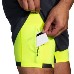 BROOKS Men's Brook Run Visible 5" 2-in-1 Short - 211405-044 -Nike Shop 211405 044 D4 Run Visible 5in 2in1 Short scaled
