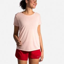 Women's Brooks Distance Short Sleeve - 221344-698