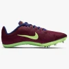 Women's Nike Zoom Rival M 9 Track Spike - AH1021-600 -Nike Shop AH1021 600 BordeauxRegencyPurple A
