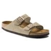 Women's Birkenstock Arizona Soft Footbed Taupe Suede BIRK-951301 -Nike Shop BIRK 951301
