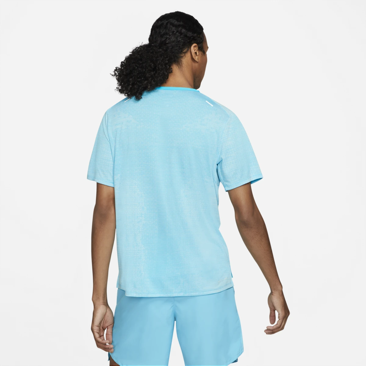 Men's Nike Techknit Ultra Short Sleeve CZ9046-447 2 Men's Nike Techknit Ultra Short Sleeve CZ9046-447 - Image 2