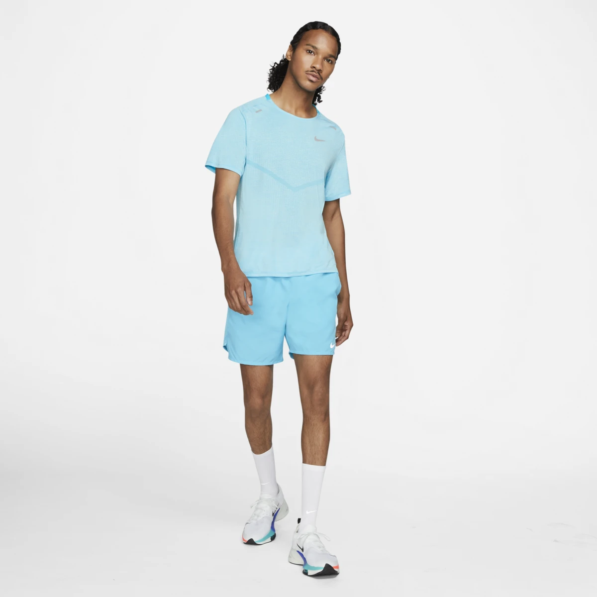 Men's Nike Techknit Ultra Short Sleeve CZ9046-447 5 Men's Nike Techknit Ultra Short Sleeve CZ9046-447 - Image 5