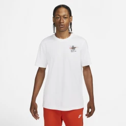 Men's Nike Sportwear Club Short Sleeve Blue Ribbon Sports - DO6161-100 -Nike Shop DO6161 100 PHSFM001 2000