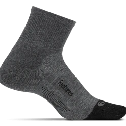 Feetures Merino Cushion QTR Running Socks FEET-EM20163