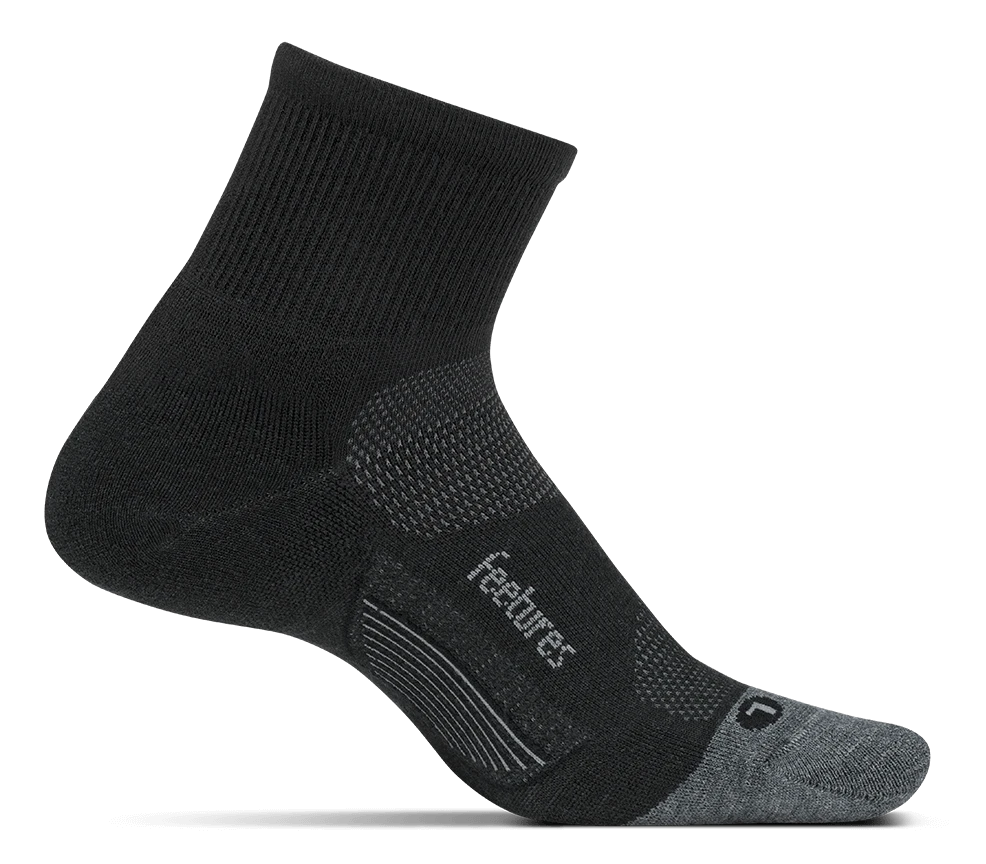 Feetures Merino UL QTR Running Socks FEET-EM25162 1 Feetures Merino UL QTR Running Socks FEET-EM25162