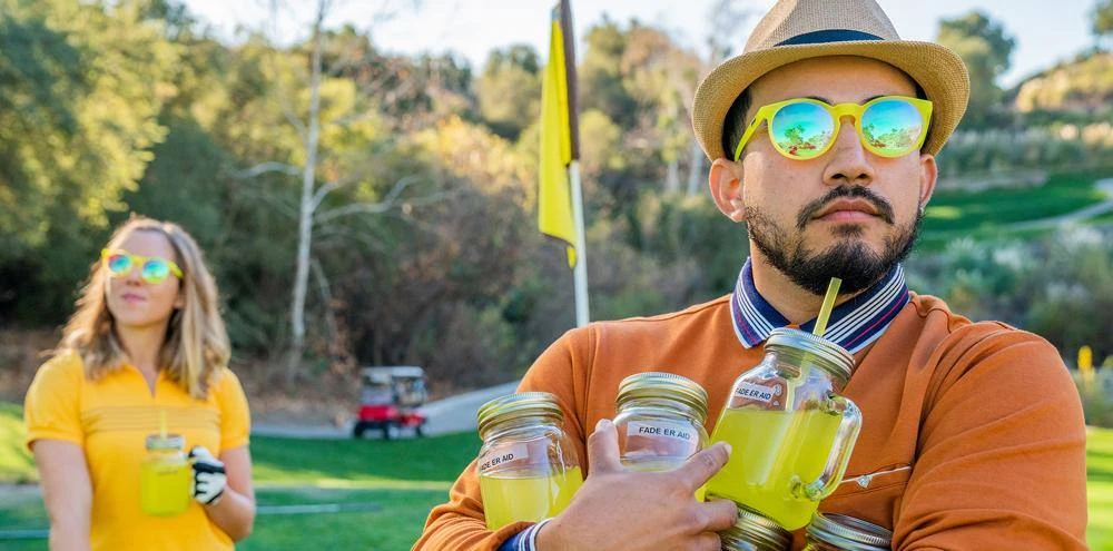 Running Sunglasses Goodr Fade-er-ade Shades CG-YL-RS1-FE 4 Running Sunglasses Goodr Fade-er-ade Shades CG-YL-RS1-FE - Image 4