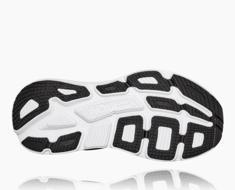 Women's HOKA Bondi 7 (Wide - D) - 1110531-BWHT 2 Women's HOKA Bondi 7 (Wide - D) - 1110531-BWHT - Image 2