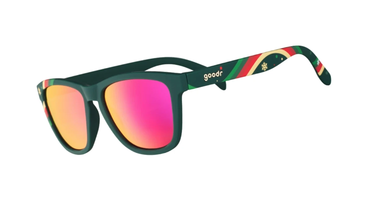 Holiday Goodr Running Sunglasses Nakatomi Tower Christmas Party OG-XMS20-RS2-RF 2 Holiday Goodr Running Sunglasses Nakatomi Tower Christmas Party OG-XMS20-RS2-RF - Image 2