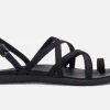 Women's OluKai Kalapu 20343-4040 -Nike Shop W Kalapu BlkBlk 20343 4040 A