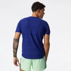 Men's New Balance Q Speed Jacquard Short Sleeve - MT13277-VBE -Nike Shop mt13277vbe 72