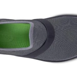 Women's Oofos OOmg Fibre - 5071-Grey -Nike Shop oofos oomg fibre low shoe gray d