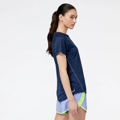 Women's New Balance Impact Run Short Sleeve - WT21262-NIH -Nike Shop wt21262nih 71